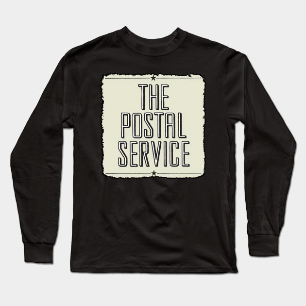 The Postal Service Band Long Sleeve T-Shirt by Powder.Saga art